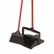 Libman 10 in. W Stiff Recycled Plastic Broom with Dustpan 919